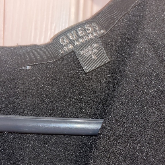 GUESS Women’s Black Romper. Low cut, V Neck. Size 4. Going out outfit. Clubwear - Picture 3 of 4